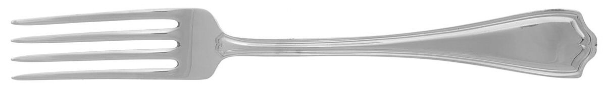 Hepplewhite-Plain (Sterling, 1907, No Monos) Fork by Reed & Barton-1