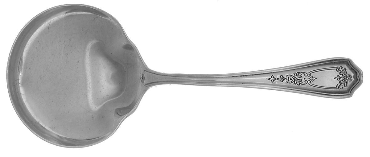 Hepplewhite-Chased (Sterling, 1907) Solid Bon Bon Spoon by Reed & Barton-1