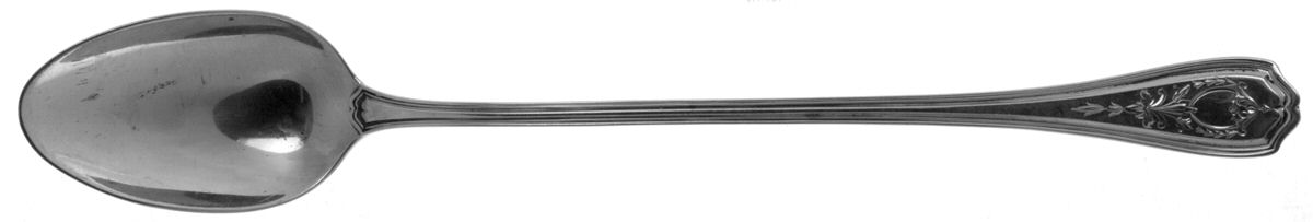 Hepplewhite-Engrv (Sterling, 1907, No Monos) Iced Tea Spoon by Reed & Barton-1