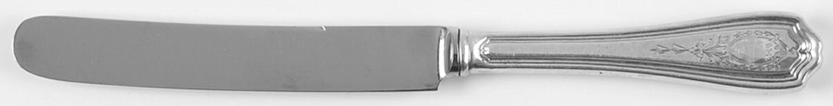 Hepplewhite-Engrv (Sterling, 1907, No Monos) Knife-Old French/Hollow by Reed & Barton-1