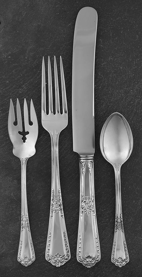 Heritage (Sterling, 1924) 32 Piece Estate Set by Reed & Barton-1