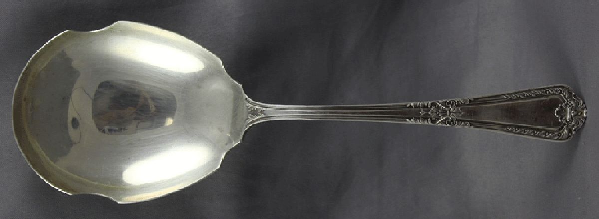Heritage (Sterling, 1924) Solid Serving Spoon by Reed & Barton-1