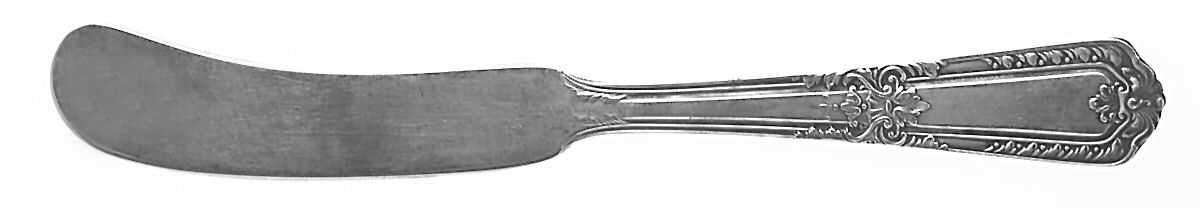 Heritage (Sterling, 1924) Flat Handle Butter Spreader by Reed & Barton-1