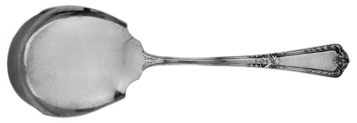 Heritage (Sterling, 1924) Solid Salad Serving Spoon by Reed & Barton-1