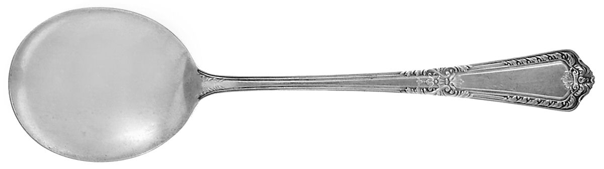 Heritage (Sterling, 1924) Round Bowl Soup Spoon (Gumbo) by Reed & Barton-1