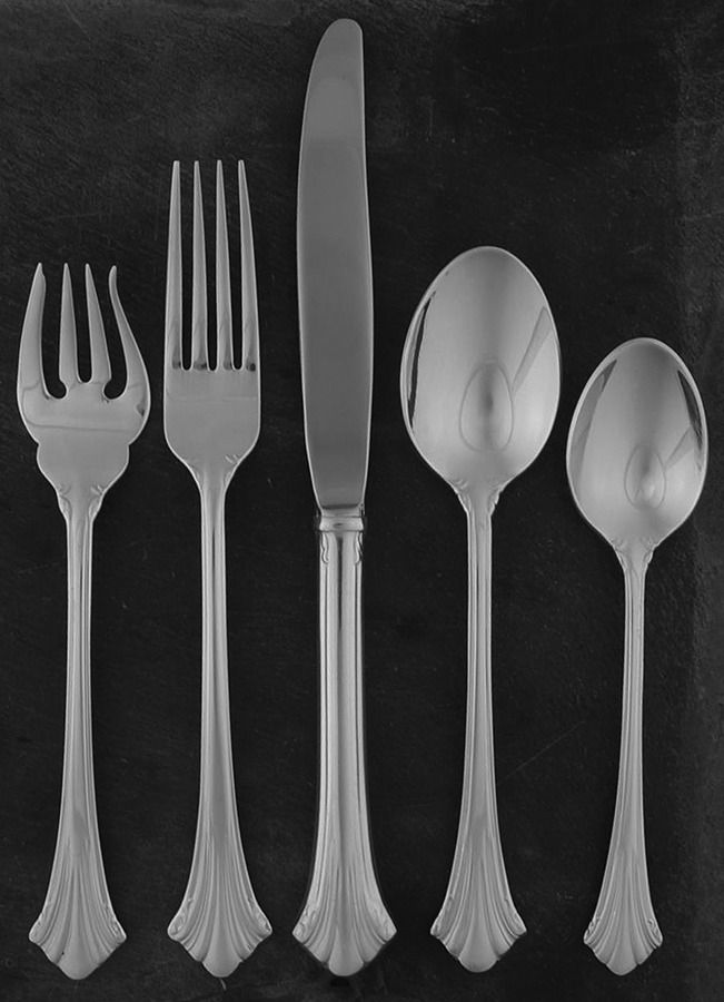 Highlands (Silverplate, 1994) 5 Piece Place Setting by Reed & Barton-1