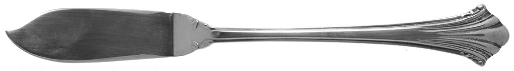 Highlands (Silverplate, 1994) Flat Handle Master Butter Knife by Reed & Barton-1