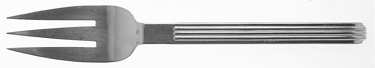 Hilton Head (Stainless) Medium Solid Cold Meat Serving Fork by Reed & Barton-1