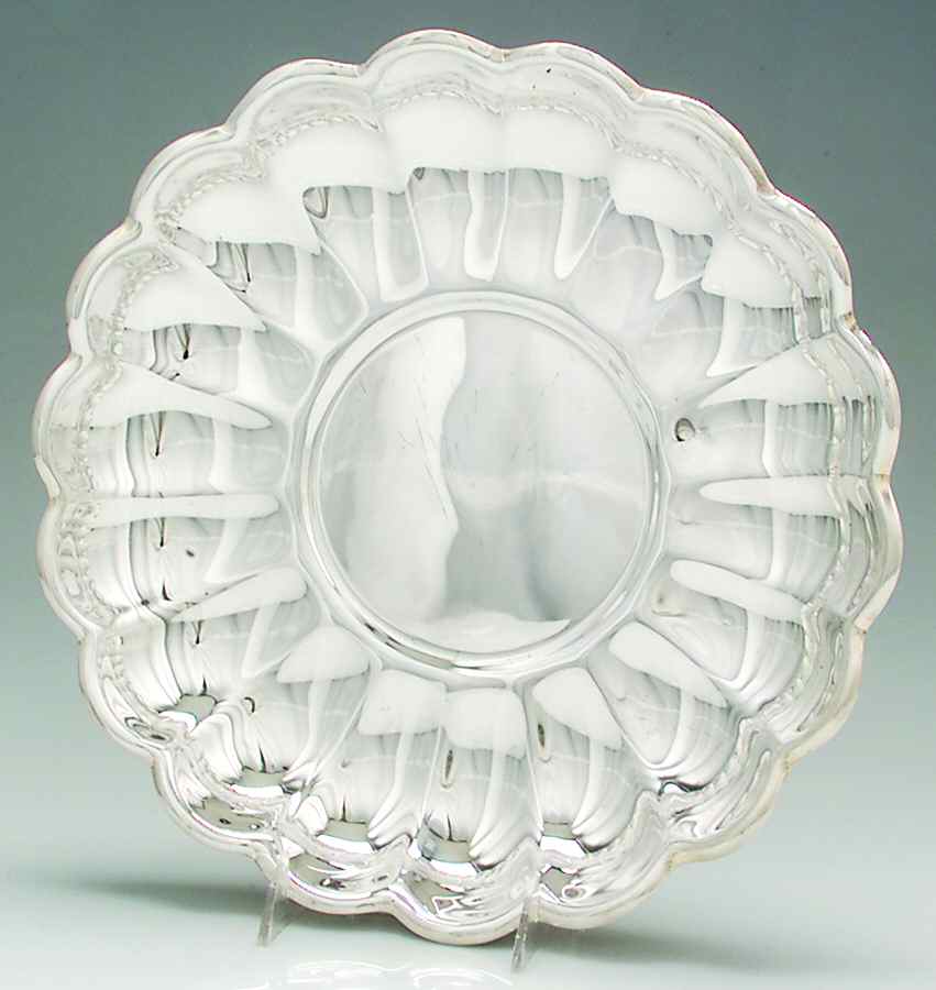 Holiday (Silverplate, Hollowware) Silverplate Salad Bowl by Reed & Barton-1