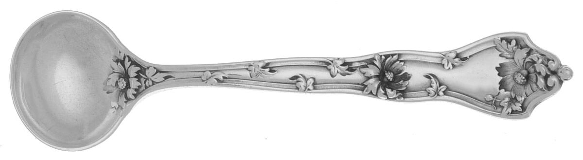 Intaglio (Sterling, 1905, Eagle-R-Lion) Master Salt Spoon by Reed & Barton-1