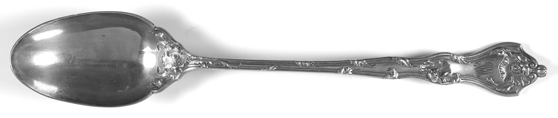 Intaglio (Sterling, 1905, Eagle-R-Lion) Gravy/Dressing Spoon with Button by Reed & Barton-1