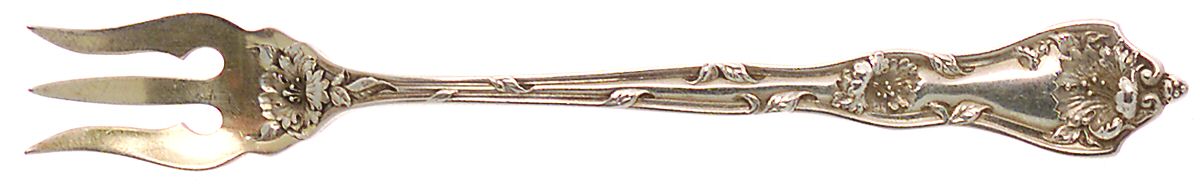 Intaglio (Sterling, 1905, Eagle-R-Lion) Oyster Fork by Reed & Barton-1