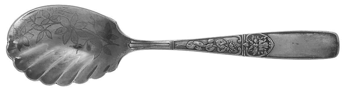 Italian (Silverplate, 1885) Sugar Spoon by Reed & Barton-1