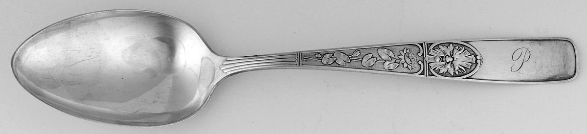 Italian (Silverplate, 1885) Tablespoon (Serving Spoon) by Reed & Barton-1