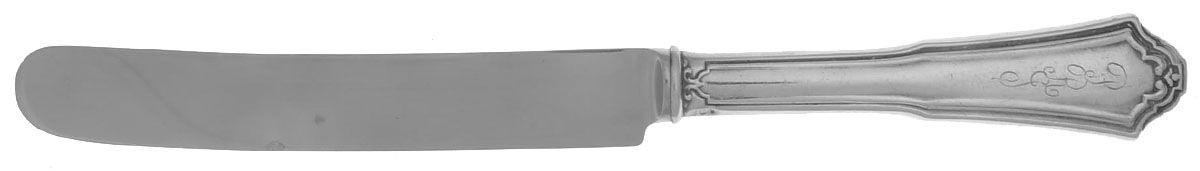 Jacobean (Sterling, No Monograms) Old French Hollow Knife by Reed & Barton-1