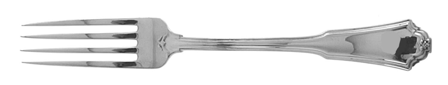 Jacobean (Sterling, No Monograms) Fork by Reed & Barton-1