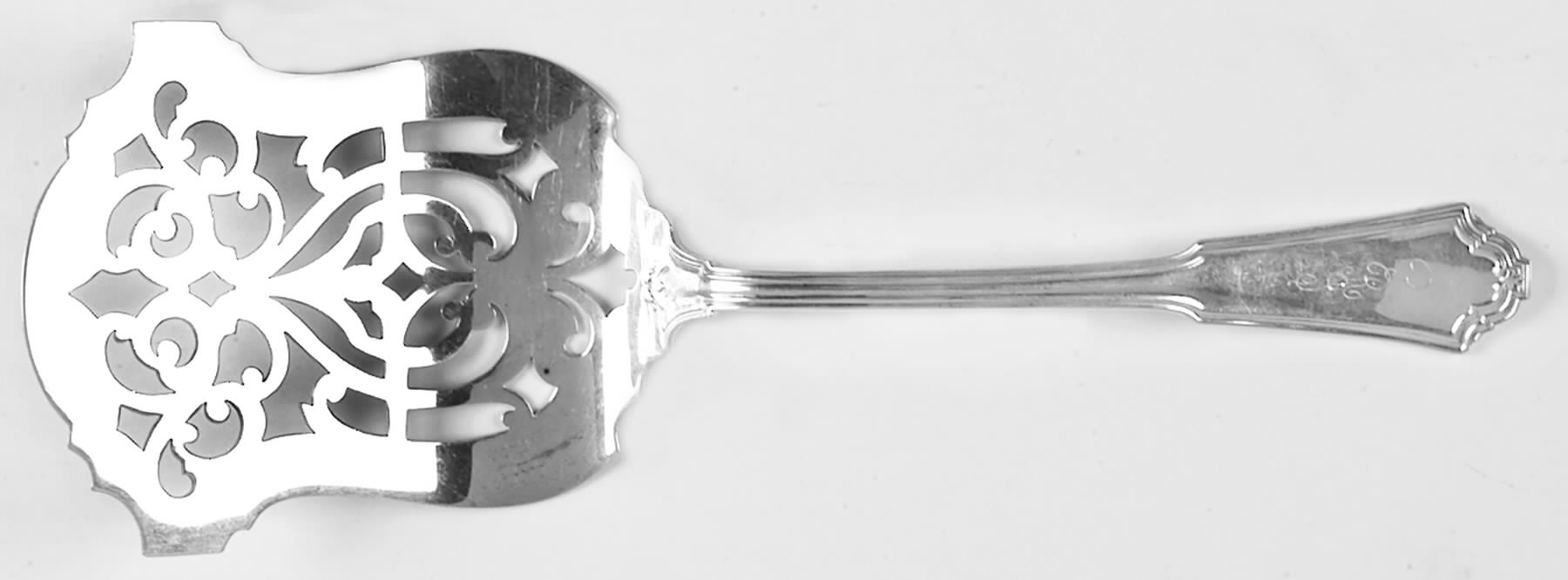 Jacobean (Sterling, No Monograms) Solid Asparagus Server by Reed & Barton-1