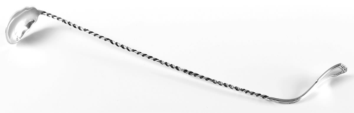 Jacobean (Sterling, No Monograms) Large Claret Spoon, Solid Piece by Reed & Barton-1