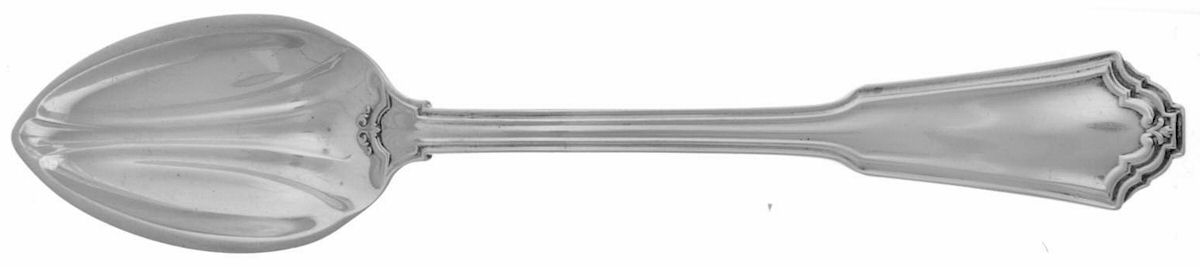Jacobean (Sterling, No Monograms) Fruit/Orange Spoon by Reed & Barton-1