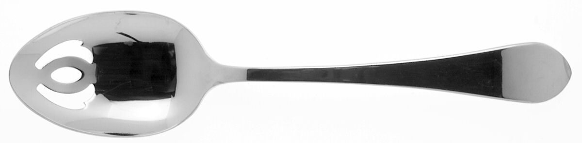 Jamestown (Stainless) Pierced Tablespoon (Serving Spoon) by Reed & Barton-1