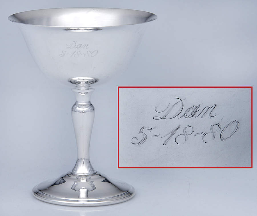Jamestown (Silverplate, Hollowware) Champagne Sherbet by Reed & Barton-1