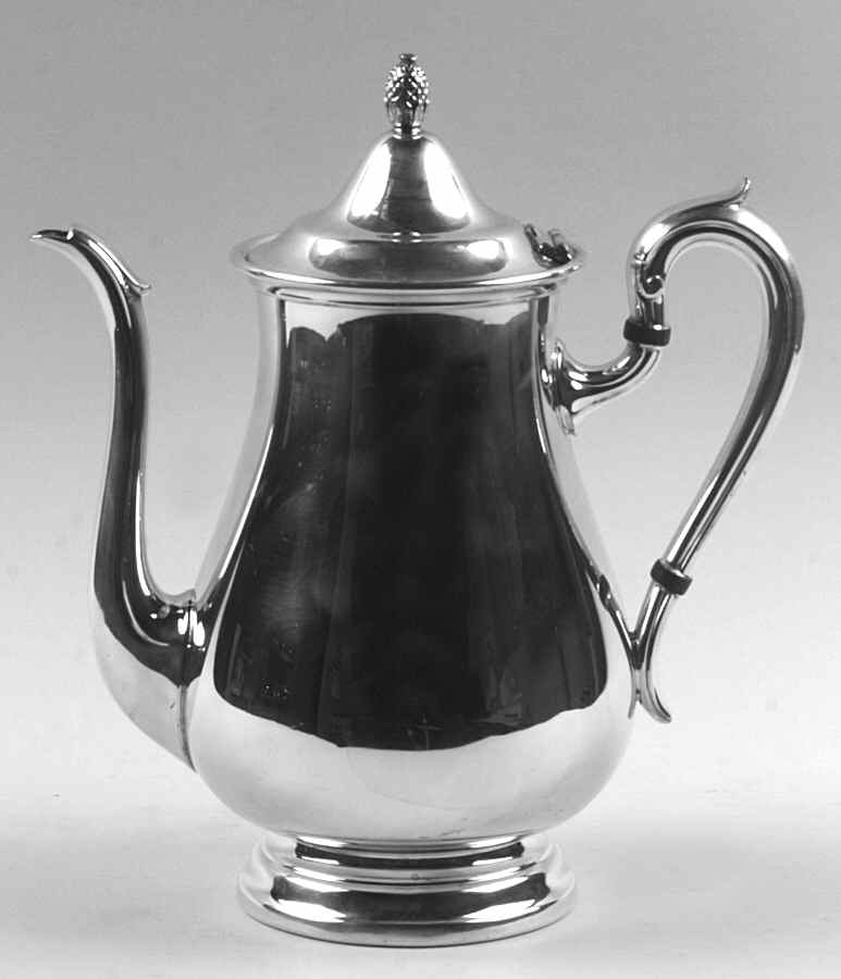 Jamestown (Silverplate, Hollowware) Silverplate Coffee Pot by Reed & Barton-1