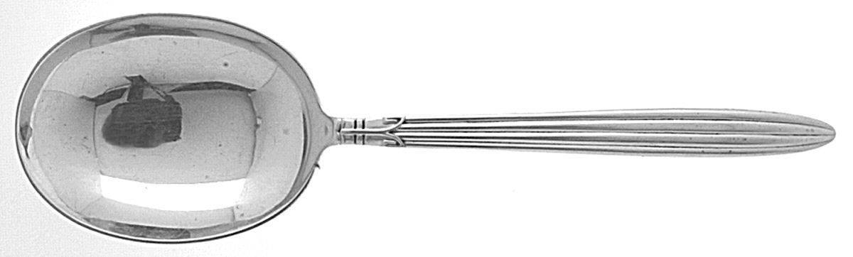 Jubilee (Sterling, 1936) Large Solid Berry/Casserole Spoon by Reed & Barton-1