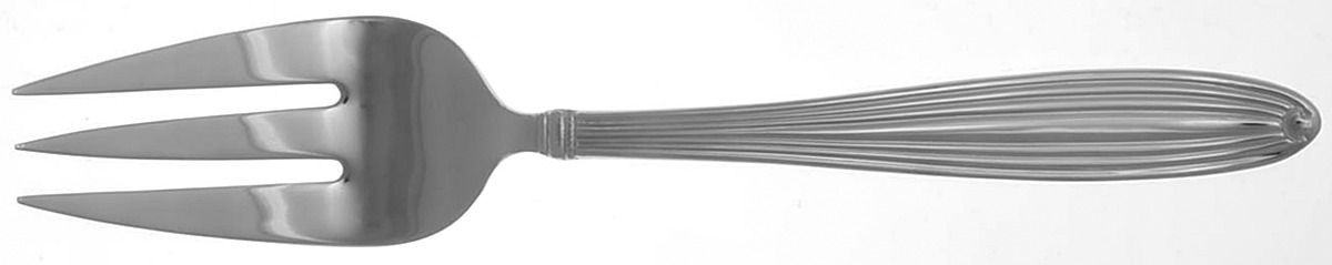 Jubilee (Stainless) Medium Solid Cold Meat Serving Fork by Reed & Barton-1