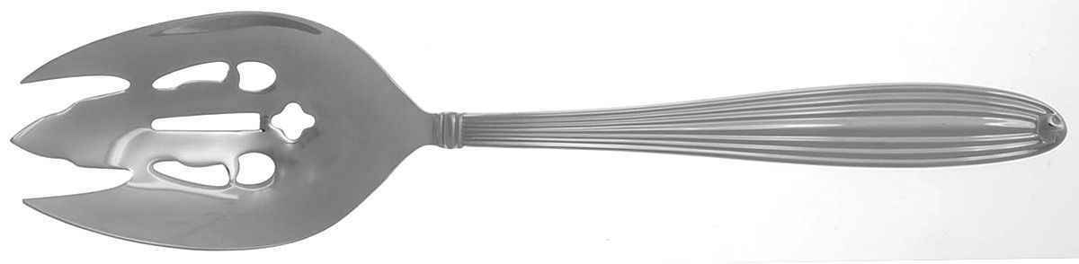 Jubilee (Stainless) Pierced Berry/Casserole Spoon by Reed & Barton-1