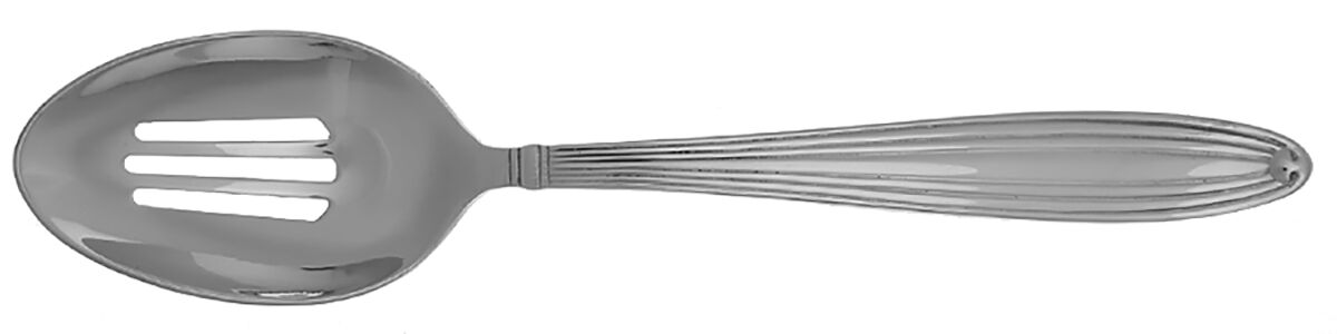 Jubilee (Stainless) Pierced Tablespoon (Serving Spoon) by Reed & Barton-1