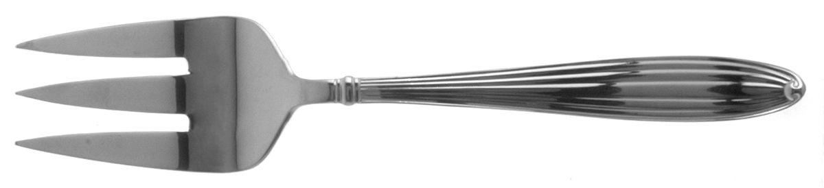 Jubilee (Stainless) Medium Solid Cold Meat Serving Fork by Reed & Barton-1