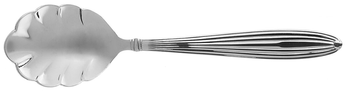 Jubilee (Stainless) Sugar Shell Spoon by Reed & Barton-1