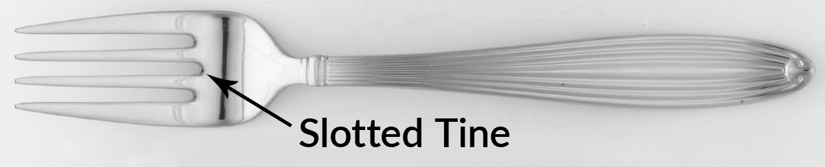Jubilee (Stainless) Large Individual Salad Fork by Reed & Barton-1
