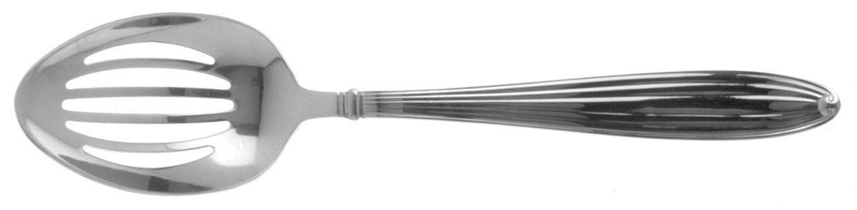 Jubilee (Stainless) Pierced Tablespoon (Serving Spoon) by Reed & Barton-1