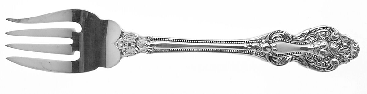 King Francis (Silverplate, 1975) Individual Salad Fork by Reed & Barton-1