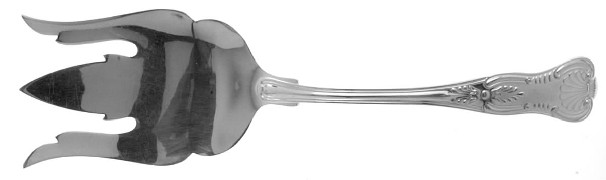 Kings (Silverplate, 1985) Solid Salad Serving Fork by Reed & Barton-1