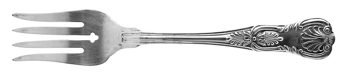 Kings (Silverplate, 1985) Individual Salad Fork by Reed & Barton-1
