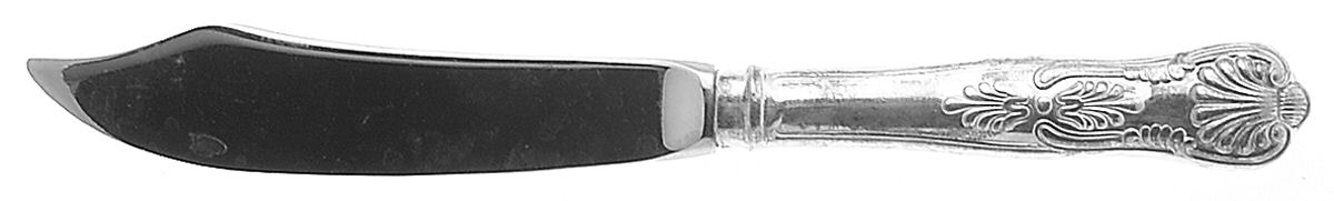 Kings (Silverplate, 1985) Individual Fish Knife with Stainless Blade by Reed & Barton-1