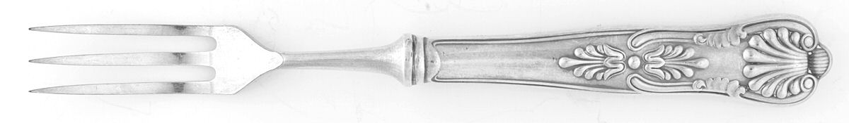 Kings (Silverplate, 1900) Individual Silverplate Prong Bird Fork by Reed & Barton-1