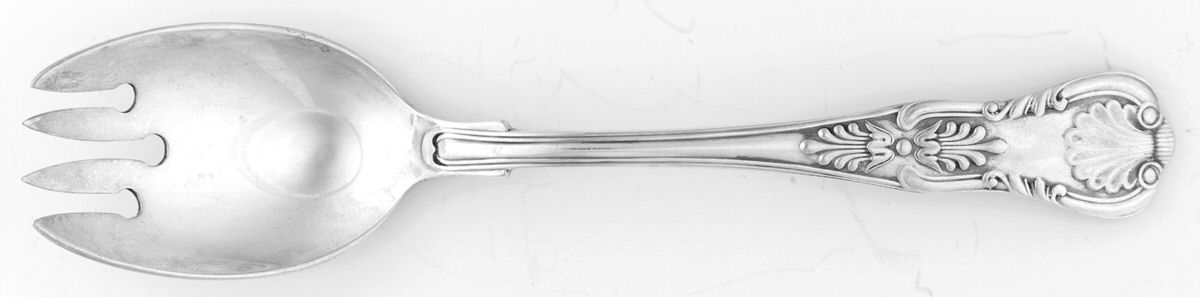 Kings (Silverplate, 1900) Ice Cream Fork by Reed & Barton-1