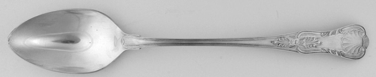 Kings (Silverplate, 1900) Large Solid Dressing Spoon by Reed & Barton-1