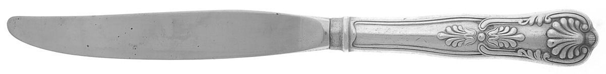 Kings (Silverplate, 1900) Modern Hollow Knife by Reed & Barton-1