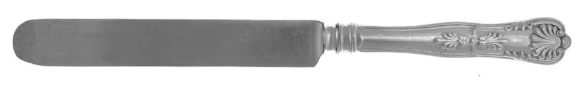 Kings (Silverplate, 1900) Blunt Hollow Knife with Bolster by Reed & Barton-1