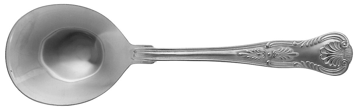 Kings (Stainless, Select, Korea) Solid Smooth Casserole Spoon by Reed & Barton-1