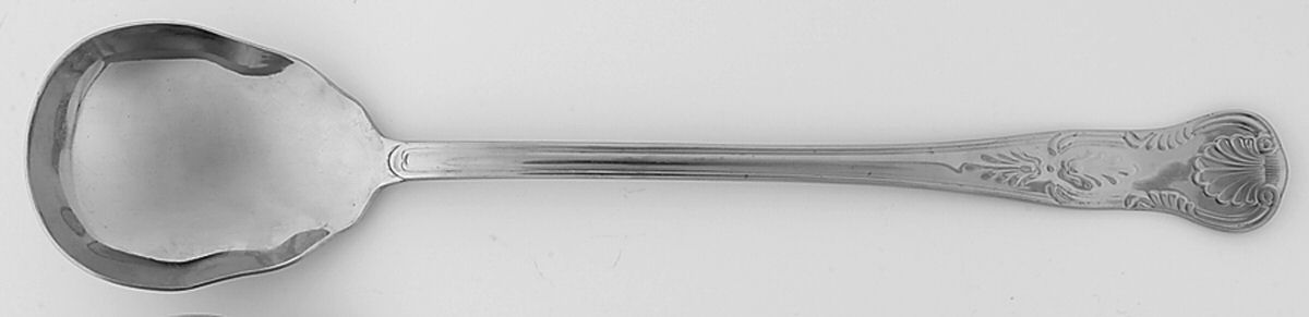 Kings (Stainless, Select, Korea) Oversize Solid Salad Serving Spoon by Reed & Barton-1