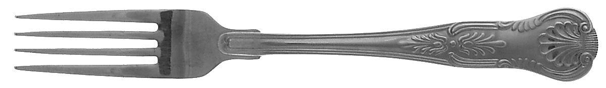 Kings (Stainless, Select, Korea) Fork by Reed & Barton-1