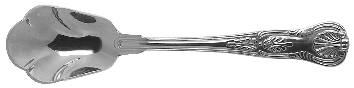 Kings (Stainless, Select, Korea) Sugar Shell Spoon by Reed & Barton-1
