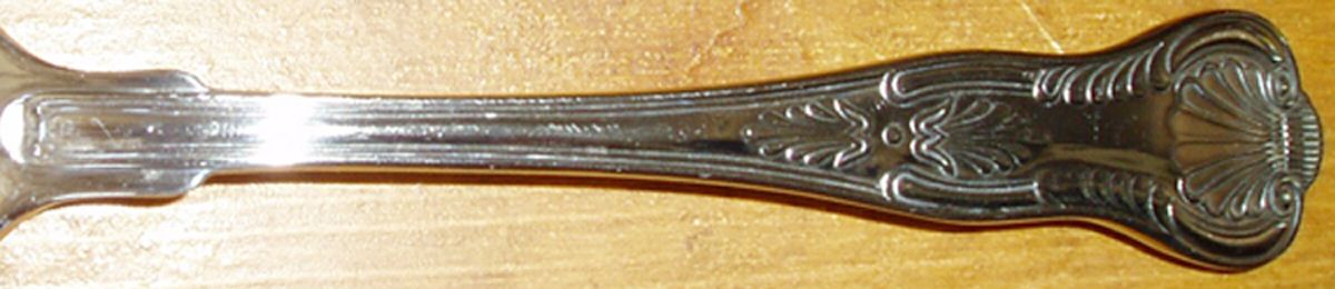 Kings (Stainless, Select, Korea) Round Bowl Soup Spoon (Cream Soup) by Reed & Barton-1
