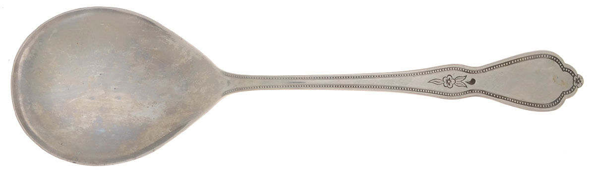 La Boheme (Stainless) Solid Smooth Casserole Spoon by Reed & Barton-1