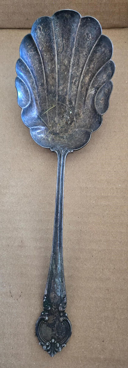 La Comtesse (Sterling, 1897) Solid Salad Serving Spoon by Reed & Barton-1